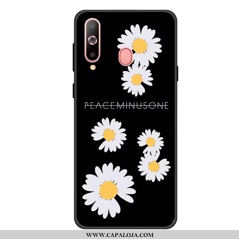 Capas Samsung Galaxy A60 Protetoras Telemóvel Cases Personalizadas, Capa Samsung Galaxy A60 Preto Ba