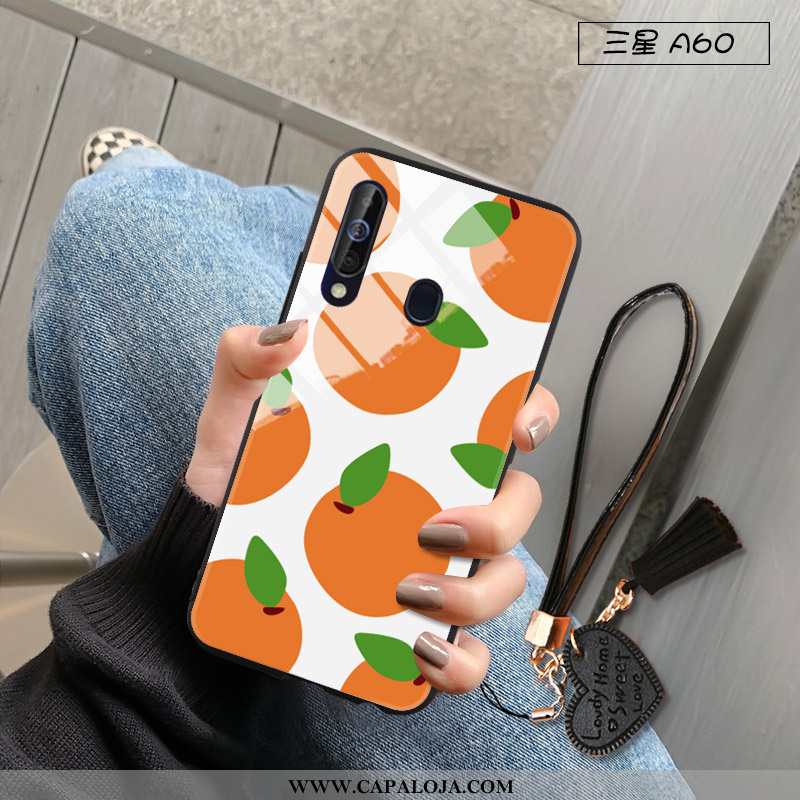 Capas Samsung Galaxy A60 Vidro Verao Silicone Novas Azul, Capa Samsung Galaxy A60 Personalizado Vend