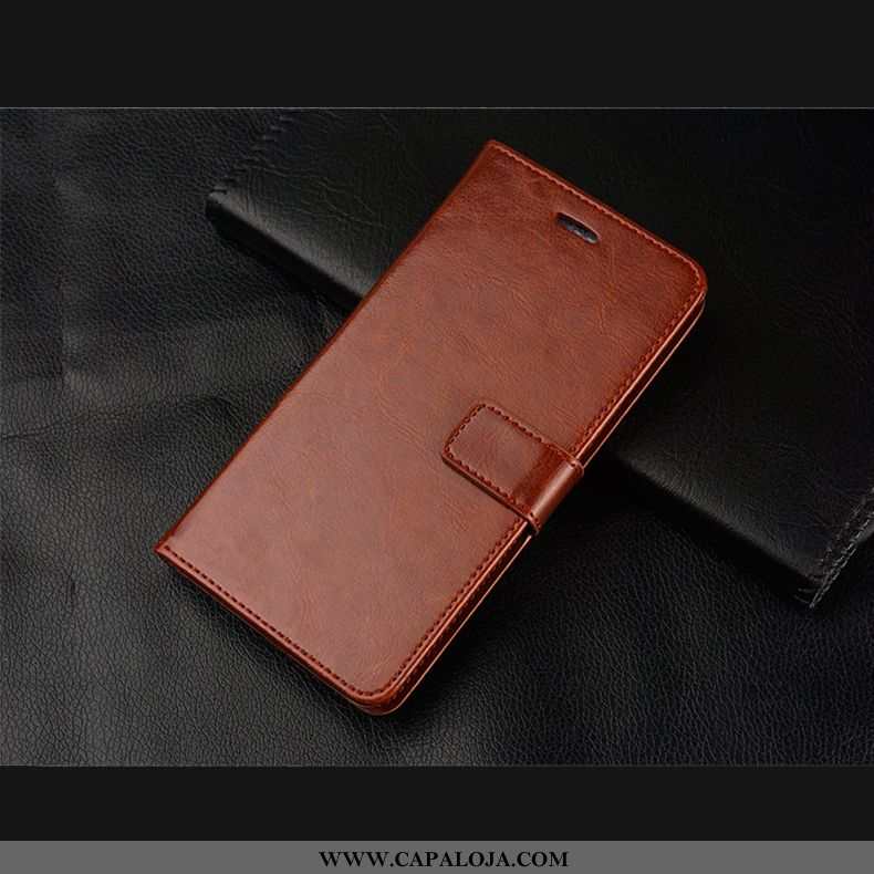 Capas Samsung Galaxy A70 Carteira Telemóvel Cover Soft Castanho, Capa Samsung Galaxy A70 Couro Barat