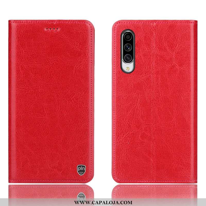 Capas Samsung Galaxy A70 Couro Genuíno Cover Antiqueda Caqui, Capa Samsung Galaxy A70 Couro Online