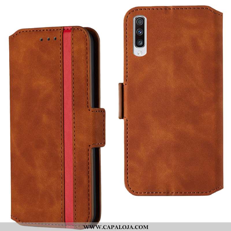 Capas Samsung Galaxy A70 Protetoras Cases Antiqueda Completa Vermelho, Capa Samsung Galaxy A70 Couro