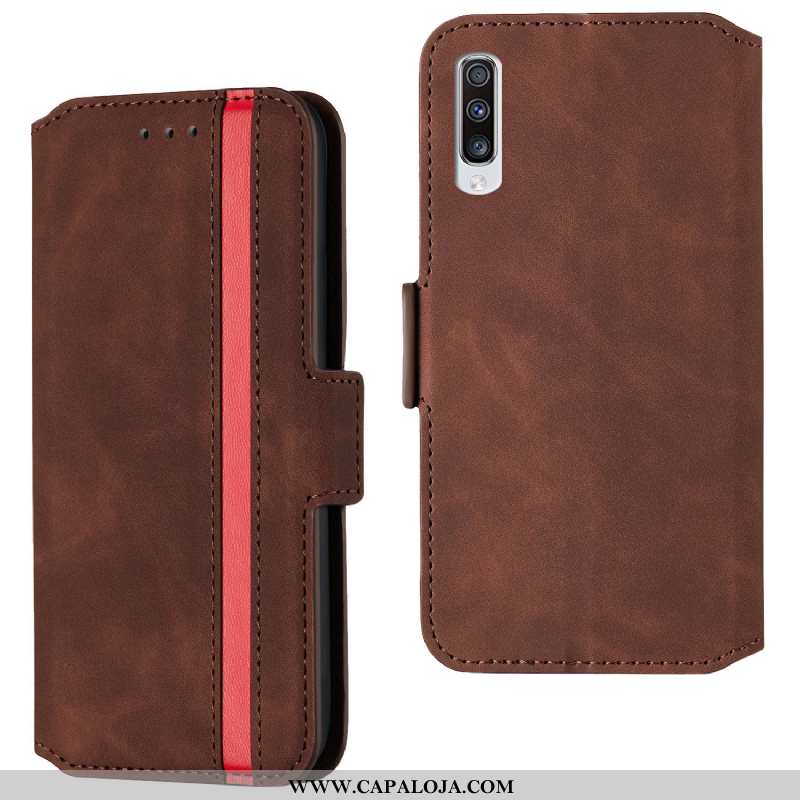 Capas Samsung Galaxy A70 Protetoras Cases Antiqueda Completa Vermelho, Capa Samsung Galaxy A70 Couro