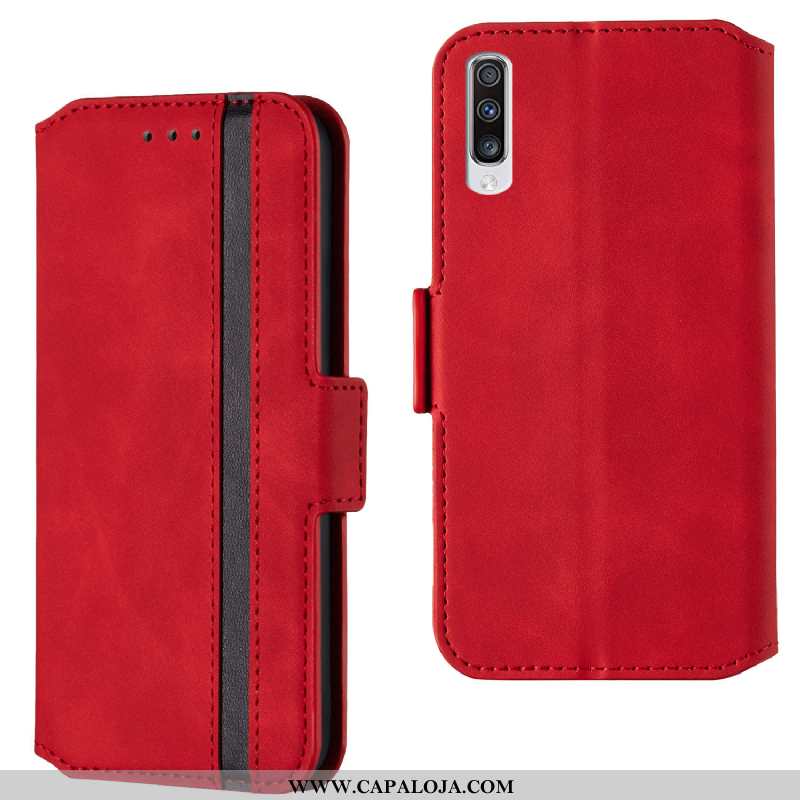 Capas Samsung Galaxy A70 Protetoras Cases Antiqueda Completa Vermelho, Capa Samsung Galaxy A70 Couro