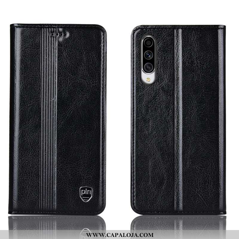 Capas Samsung Galaxy A70 Protetoras Cases Cover Telemóvel Castanho, Capa Samsung Galaxy A70 Couro Le