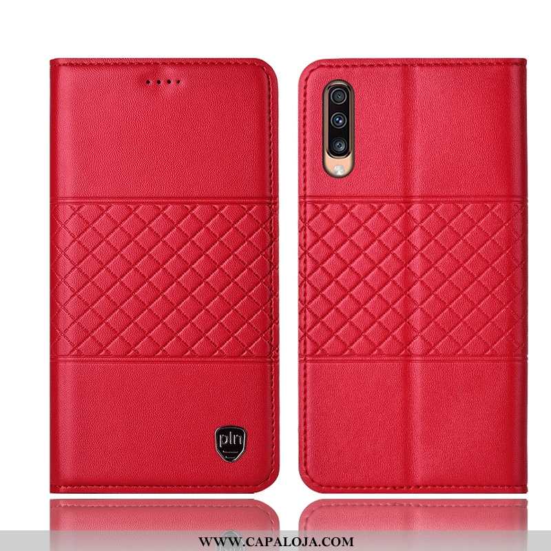 Capas Samsung Galaxy A70s Protetoras Completa Cover Cases Preto, Capa Samsung Galaxy A70s Couro Genu