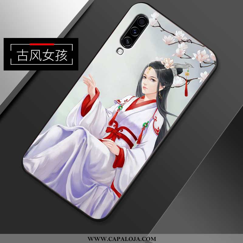 Capas Samsung Galaxy A70s Silicone Anime Protetoras Tendencia Roxo, Capa Samsung Galaxy A70s Fosco B