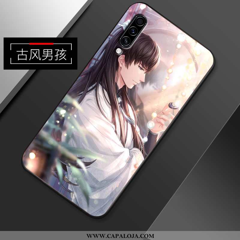 Capas Samsung Galaxy A70s Silicone Anime Protetoras Tendencia Roxo, Capa Samsung Galaxy A70s Fosco B