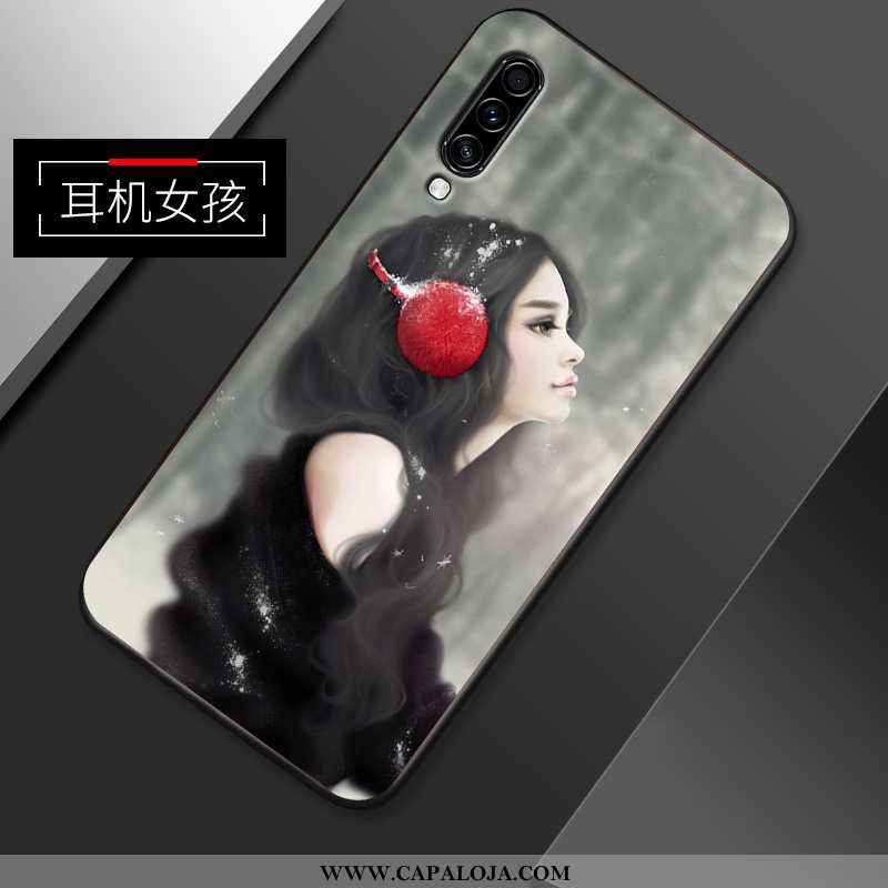 Capas Samsung Galaxy A70s Silicone Anime Protetoras Tendencia Roxo, Capa Samsung Galaxy A70s Fosco B