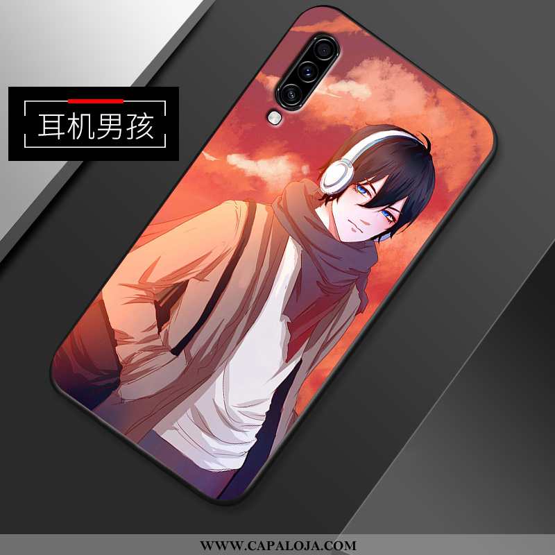 Capas Samsung Galaxy A70s Silicone Anime Protetoras Tendencia Roxo, Capa Samsung Galaxy A70s Fosco B