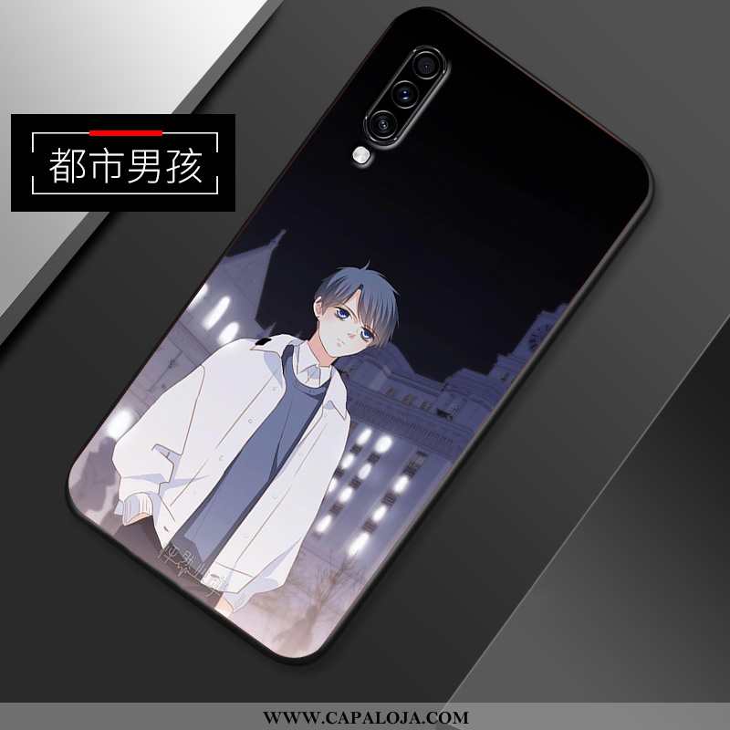 Capas Samsung Galaxy A70s Silicone Anime Protetoras Tendencia Roxo, Capa Samsung Galaxy A70s Fosco B