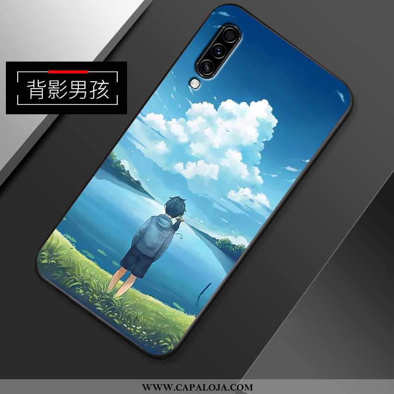 Capas Samsung Galaxy A70s Silicone Anime Protetoras Tendencia Roxo, Capa Samsung Galaxy A70s Fosco B