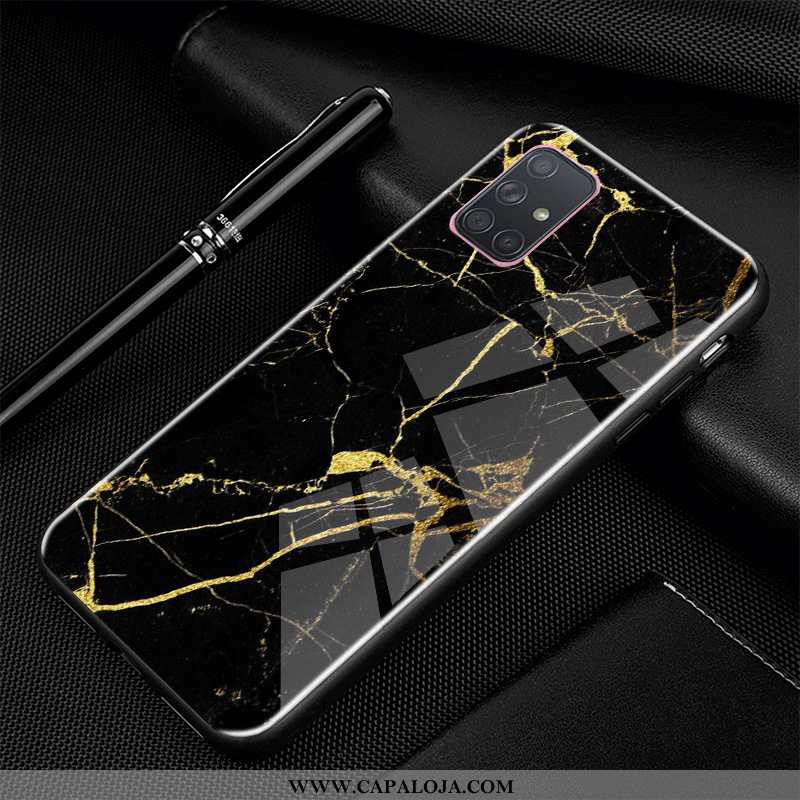 Capas Samsung Galaxy A71 Desenho Animado Silicone Soft Cases Preto, Capa Samsung Galaxy A71 Tendenci