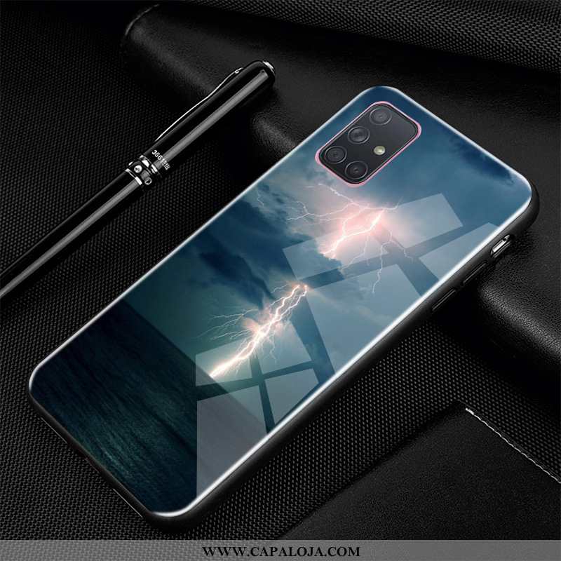 Capas Samsung Galaxy A71 Desenho Animado Silicone Soft Cases Preto, Capa Samsung Galaxy A71 Tendenci