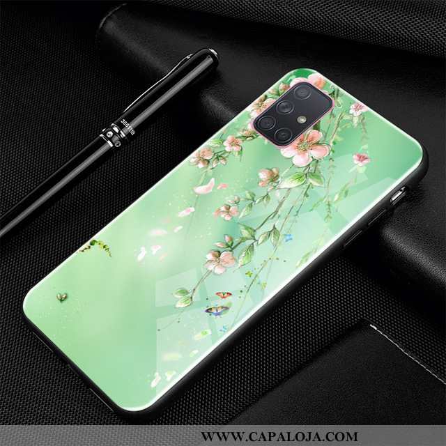 Capas Samsung Galaxy A71 Desenho Animado Silicone Soft Cases Preto, Capa Samsung Galaxy A71 Tendenci