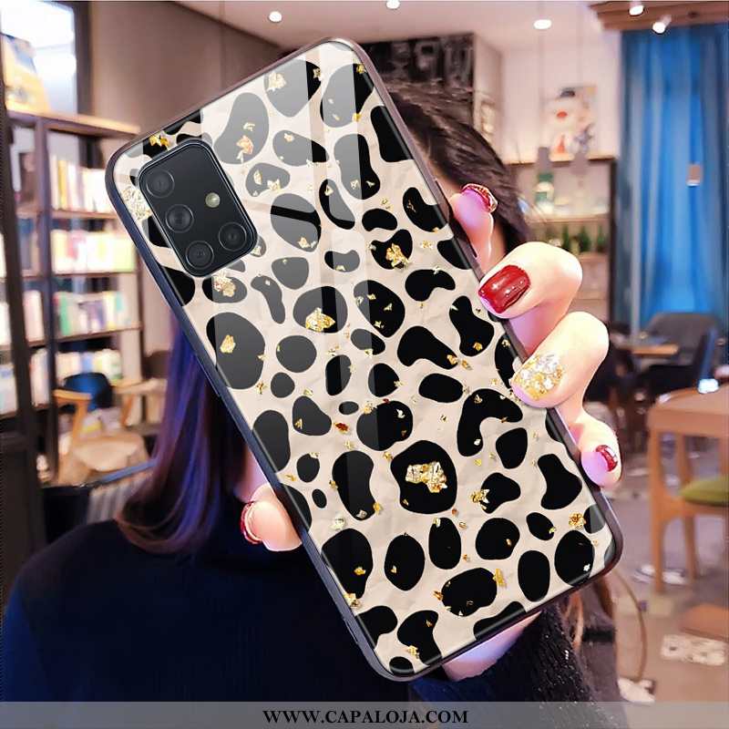 Capas Samsung Galaxy A71 Vidro Feminino Telemóvel Preto, Capa Samsung Galaxy A71 Tendencia Baratos