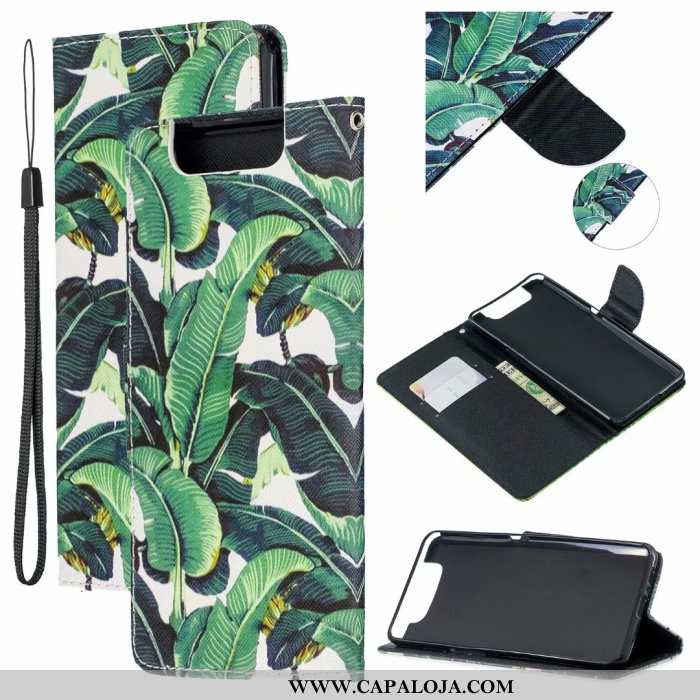 Capas Samsung Galaxy A80 Couro Antiqueda Telemóvel Feminino Azul, Capa Samsung Galaxy A80 Protetoras