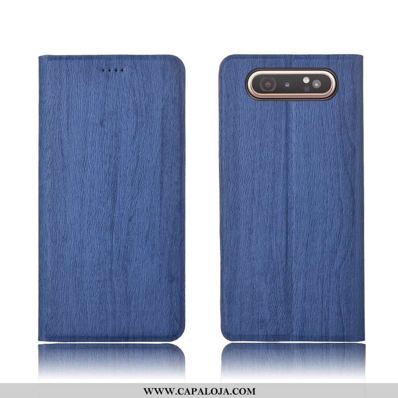 Capas Samsung Galaxy A80 Protetoras Novas Cover Masculino Azul, Capa Samsung Galaxy A80 Silicone Com