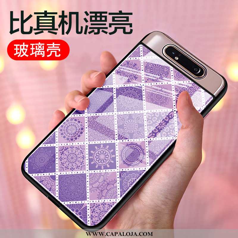 Capas Samsung Galaxy A80 Soft Telemóvel Feminino Roxo, Capa Samsung Galaxy A80 Protetoras Comprar