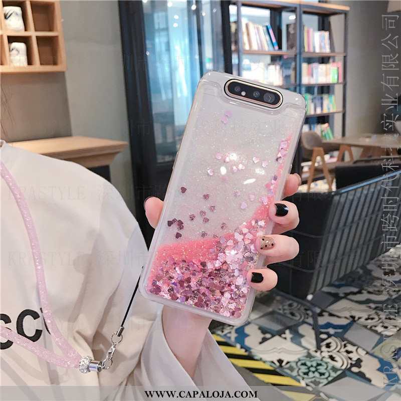 Capas Samsung Galaxy A80 Soft Vermelha Roxa Roxo, Capa Samsung Galaxy A80 Personalizada Baratos