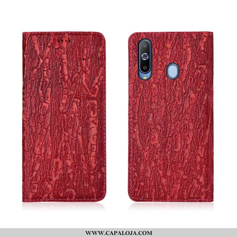 Capas Samsung Galaxy A8s Couro Nova Telemóvel Cover Caqui, Capa Samsung Galaxy A8s Soft Online