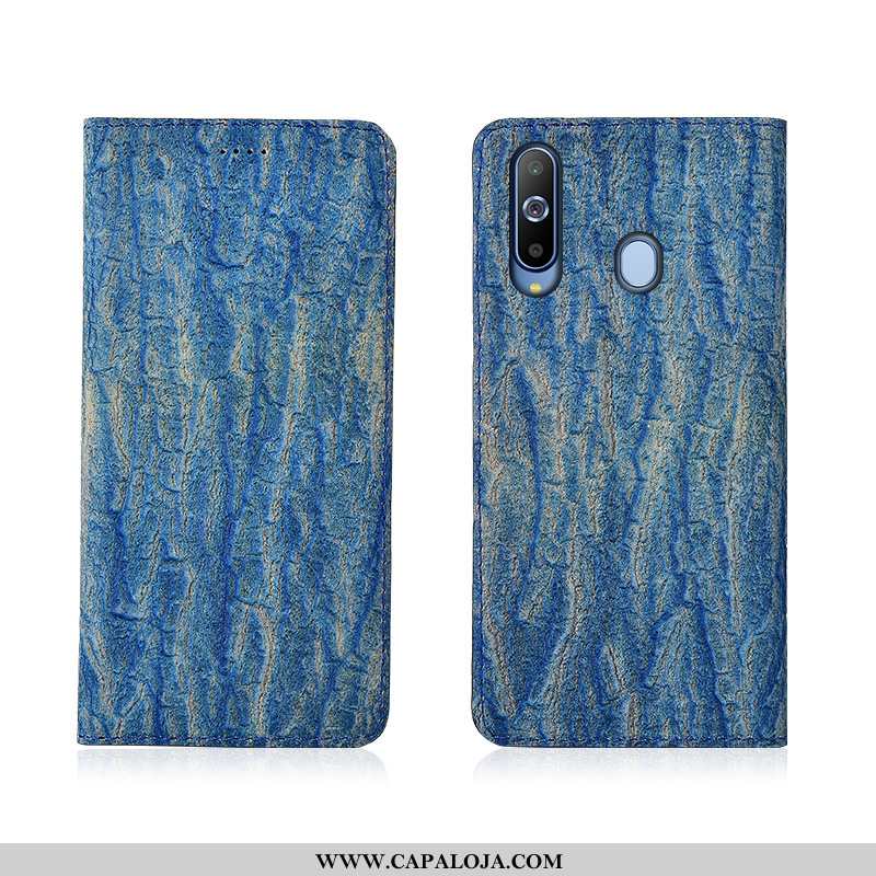 Capas Samsung Galaxy A8s Couro Nova Telemóvel Cover Caqui, Capa Samsung Galaxy A8s Soft Online