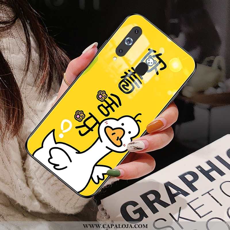 Capas Samsung Galaxy A8s Desenho Animado Feminino Vermelha Cases Vermelho, Capa Samsung Galaxy A8s F