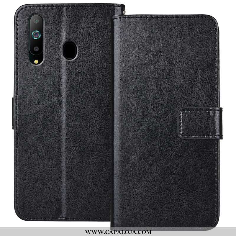 Capas Samsung Galaxy A8s Protetoras Cover Soft Cases Azul Escuro, Capa Samsung Galaxy A8s Couro Comp