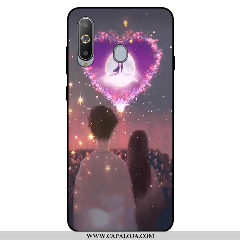 Capas Samsung Galaxy A8s Silicone Antiqueda Telemóvel Rosa, Capa Samsung Galaxy A8s Soft Comprar