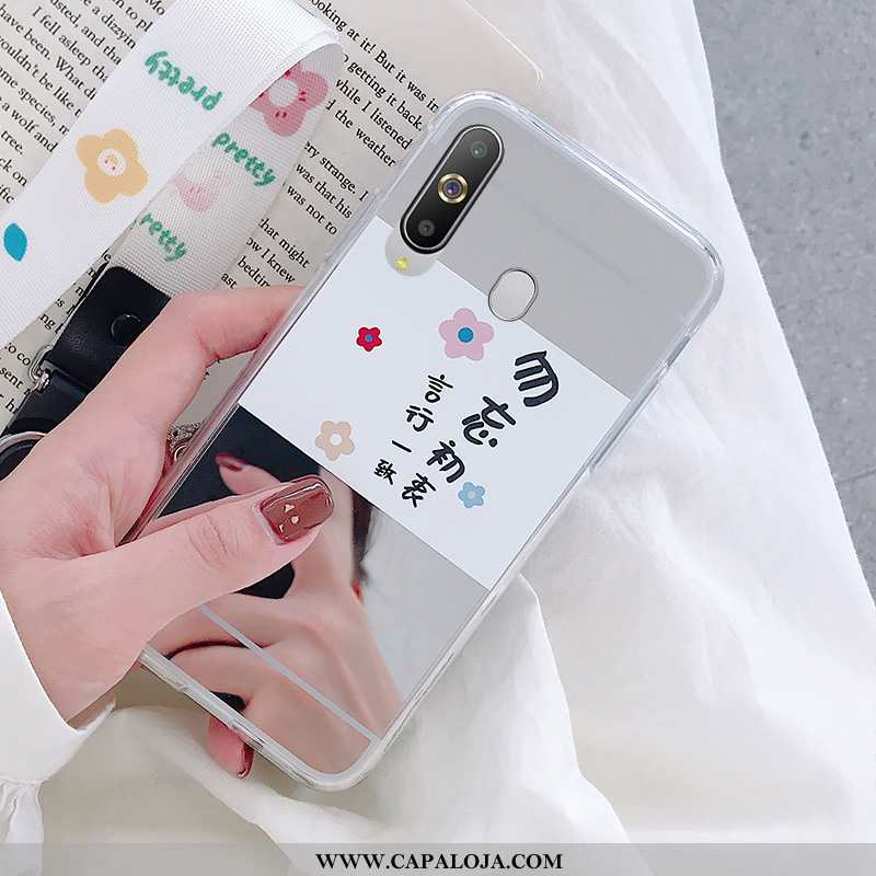 Capas Samsung Galaxy A8s Soft Branco Telemóvel Cases, Capa Samsung Galaxy A8s Protetoras Baratos