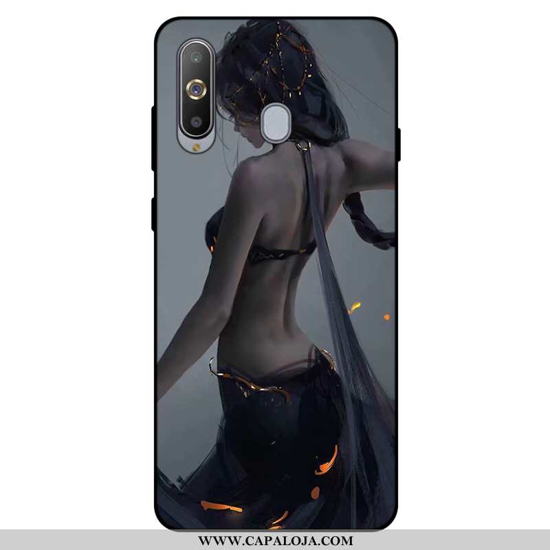 Capas Samsung Galaxy A8s Soft Completa Azul Desenho Animado, Capa Samsung Galaxy A8s Silicone Venda