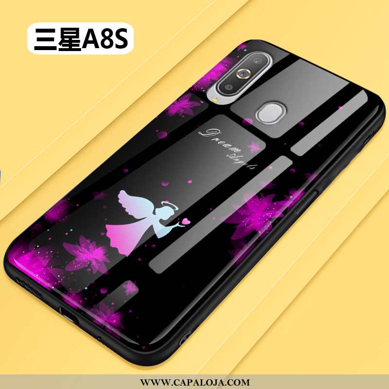 Capas Samsung Galaxy A8s Soft Masculino Completa Antiqueda Preto, Capa Samsung Galaxy A8s Protetoras