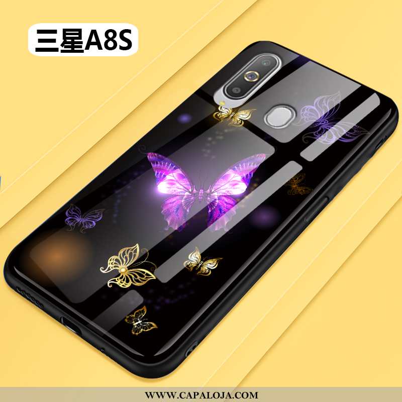 Capas Samsung Galaxy A8s Soft Masculino Completa Antiqueda Preto, Capa Samsung Galaxy A8s Protetoras