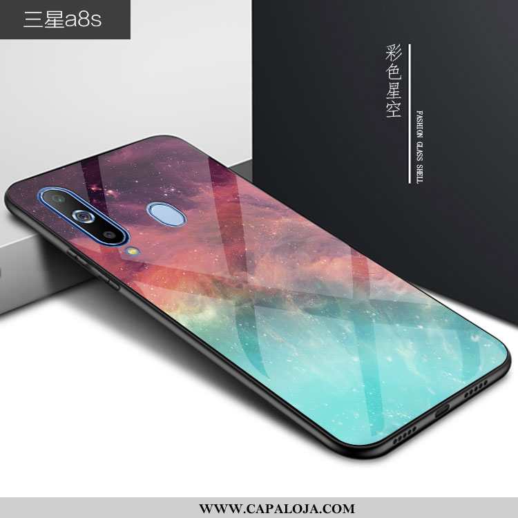 Capas Samsung Galaxy A8s Vidro Feminino Antiqueda Masculino Preto, Capa Samsung Galaxy A8s Personali