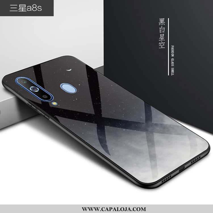 Capas Samsung Galaxy A8s Vidro Feminino Antiqueda Masculino Preto, Capa Samsung Galaxy A8s Personali