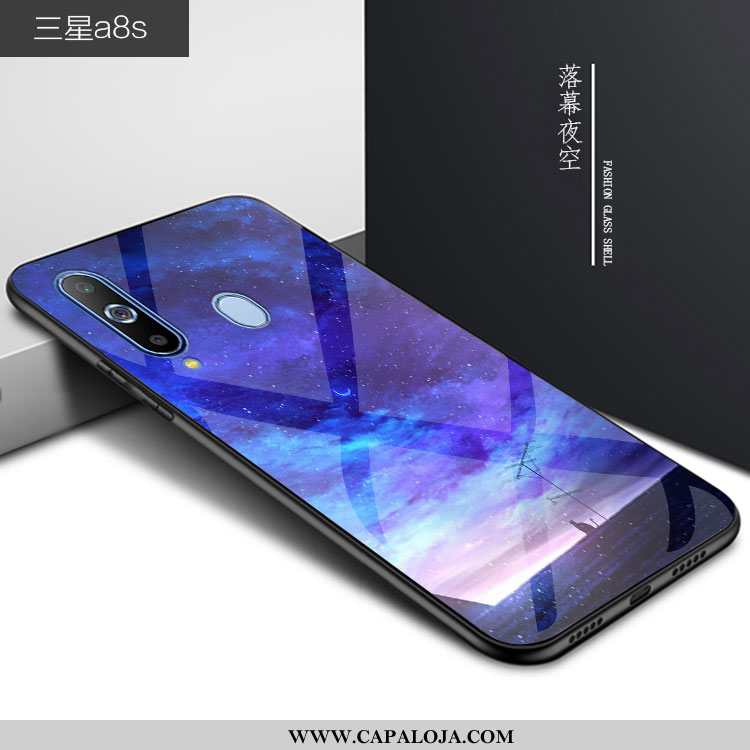 Capas Samsung Galaxy A8s Vidro Feminino Antiqueda Masculino Preto, Capa Samsung Galaxy A8s Personali