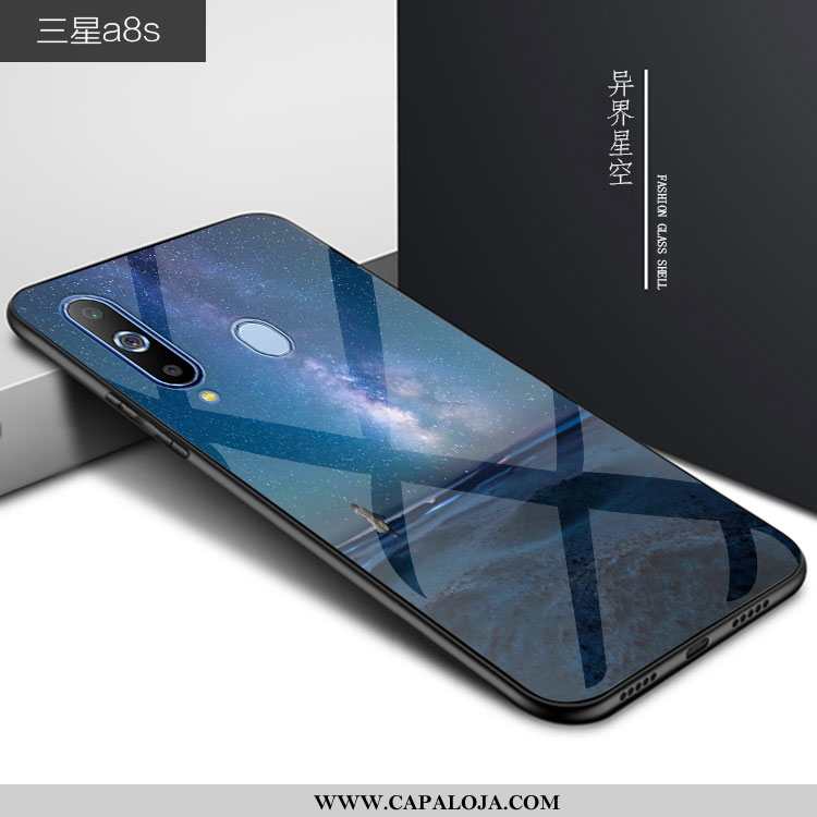 Capas Samsung Galaxy A8s Vidro Feminino Antiqueda Masculino Preto, Capa Samsung Galaxy A8s Personali