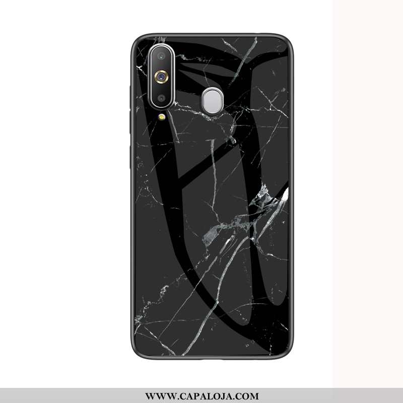 Capas Samsung Galaxy A8s Vidro Malha Nova Feminino Preto, Capa Samsung Galaxy A8s Tendencia Venda