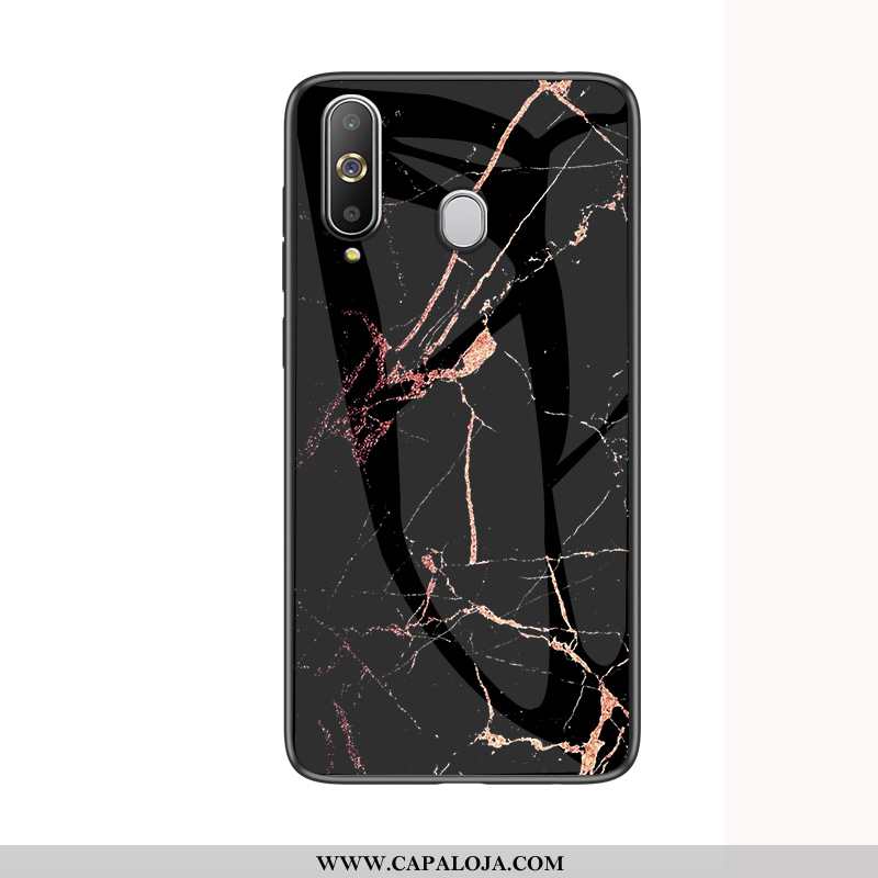 Capas Samsung Galaxy A8s Vidro Malha Nova Feminino Preto, Capa Samsung Galaxy A8s Tendencia Venda