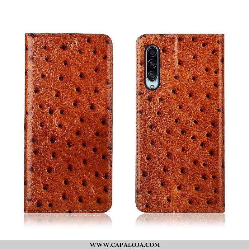 Capas Samsung Galaxy A90 5g Silicone Telemóvel Cases Castanho, Capa Samsung Galaxy A90 5g Fosco Bara