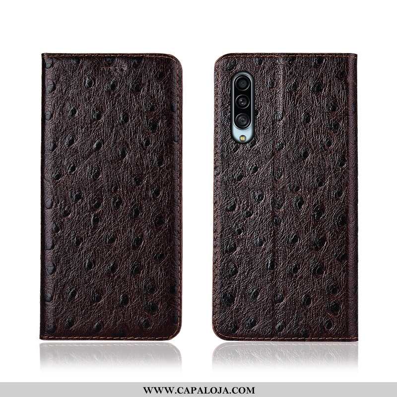 Capas Samsung Galaxy A90 5g Silicone Telemóvel Cases Castanho, Capa Samsung Galaxy A90 5g Fosco Bara