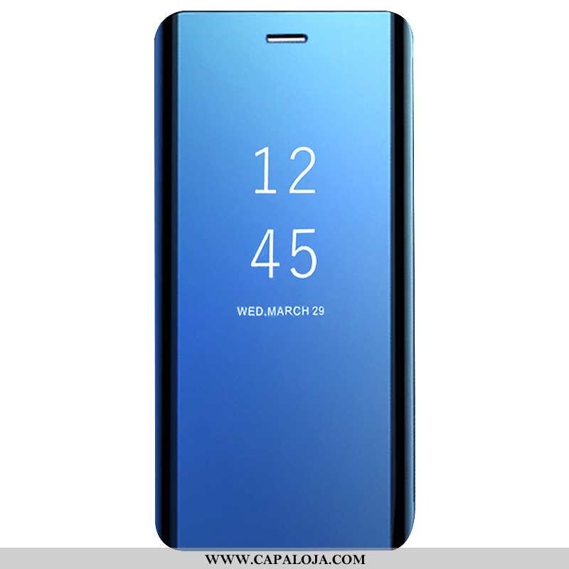 Capas Samsung Galaxy A90 5g Tendencia Fold Azul, Capa Samsung Galaxy A90 5g Protetoras Promoção