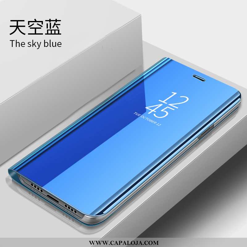 Capas Samsung Galaxy A90 5g Tendencia Fold Azul, Capa Samsung Galaxy A90 5g Protetoras Promoção