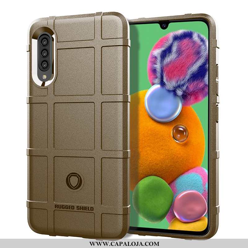 Capas Samsung Galaxy A90 5g Tendencia Telemóvel Tampa Verde, Capa Samsung Galaxy A90 5g Protetoras C