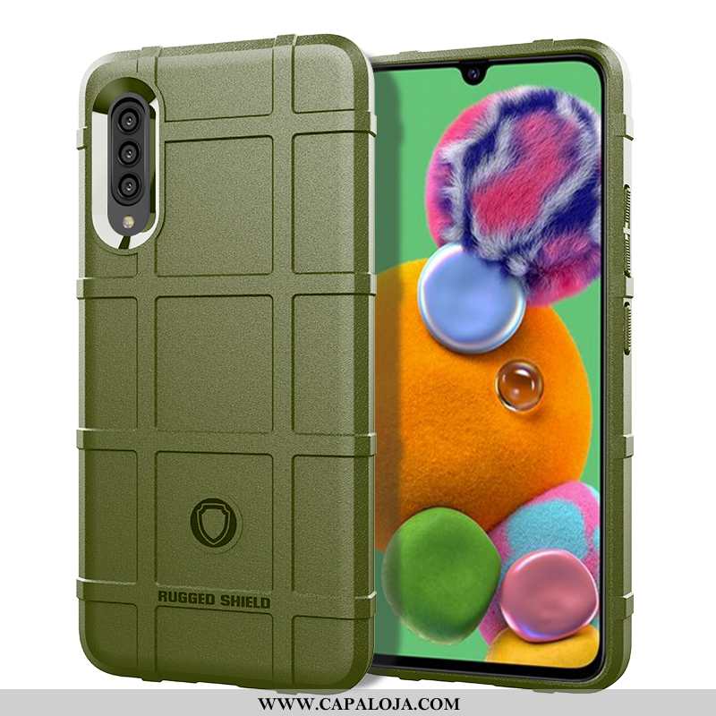 Capas Samsung Galaxy A90 5g Tendencia Telemóvel Tampa Verde, Capa Samsung Galaxy A90 5g Protetoras C