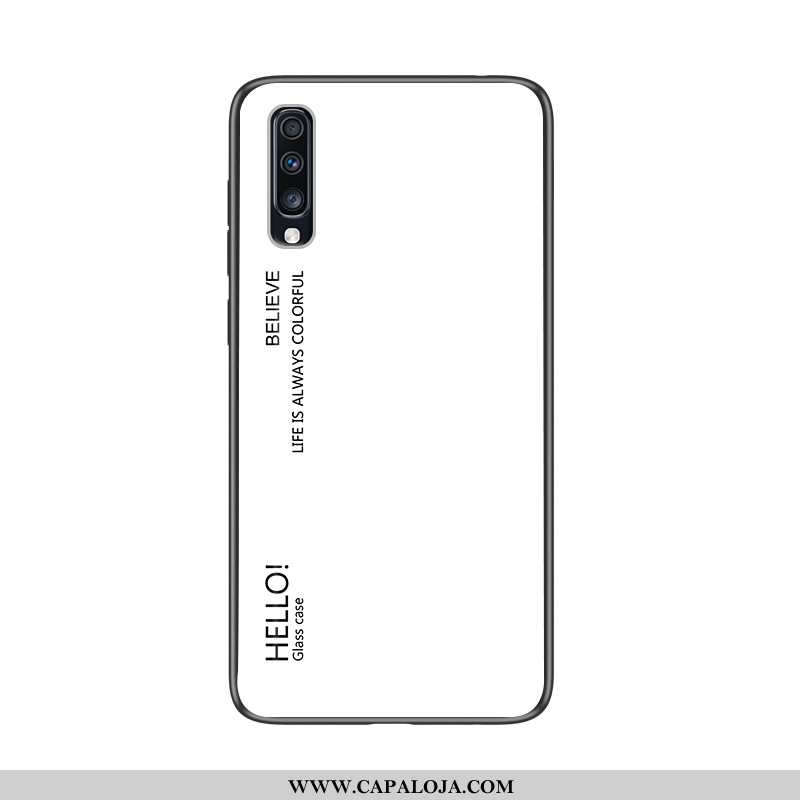 Capas Samsung Galaxy A90 5g Vidro Casal Preto Gradiente, Capa Samsung Galaxy A90 5g Slim Comprar