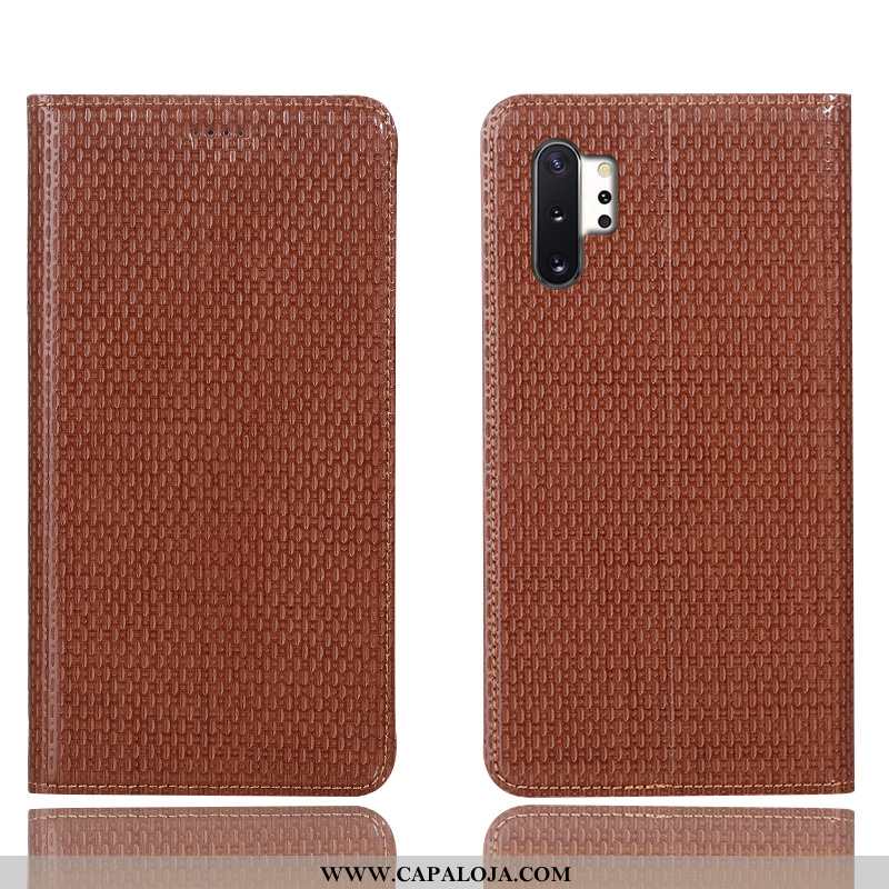 Capas Samsung Galaxy Note 10+ Protetoras Cases Antiqueda Castanho, Capa Samsung Galaxy Note 10+ Cour