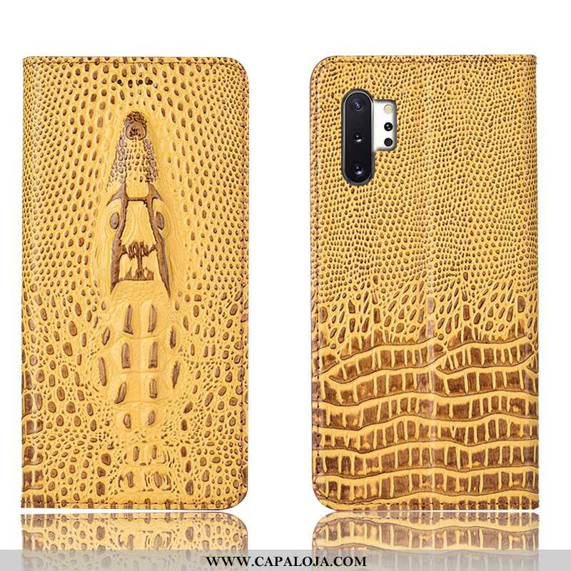 Capas Samsung Galaxy Note 10+ Protetoras Completa Amarela Amarelo, Capa Samsung Galaxy Note 10+ Cour