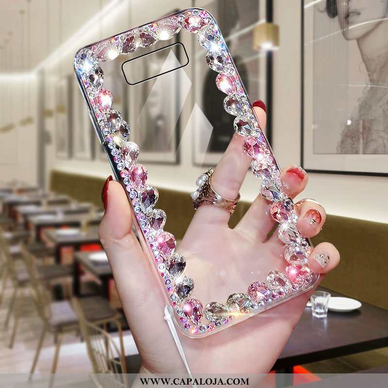 Capas Samsung Galaxy Note 8 Personalizado Antiqueda Strass Nova Rosa, Capa Samsung Galaxy Note 8 Cri