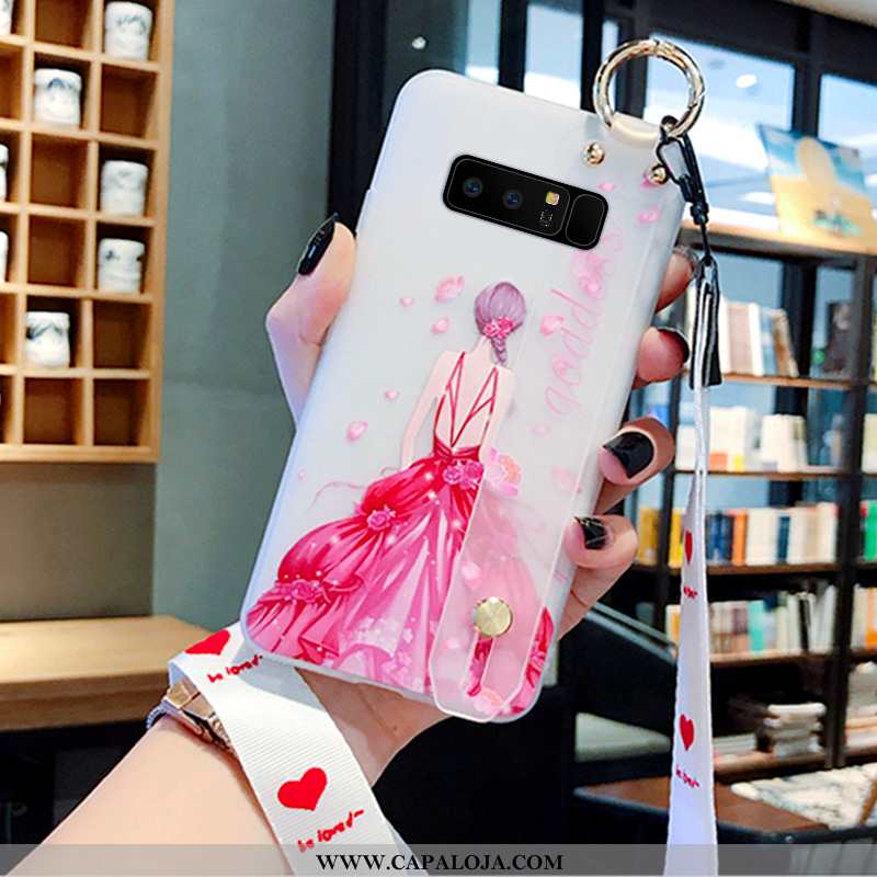 Capas Samsung Galaxy Note 8 Protetoras Vermelha Malha Cases Rosa, Capa Samsung Galaxy Note 8 Persona