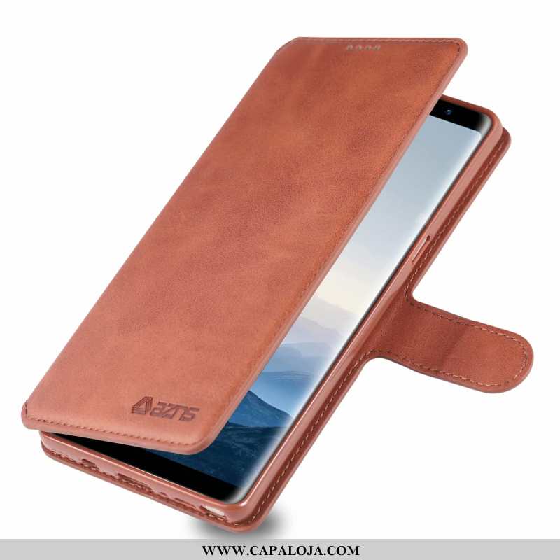 Capas Samsung Galaxy Note 8 Soft Completa Tampa Telemóvel Preto, Capa Samsung Galaxy Note 8 Protetor